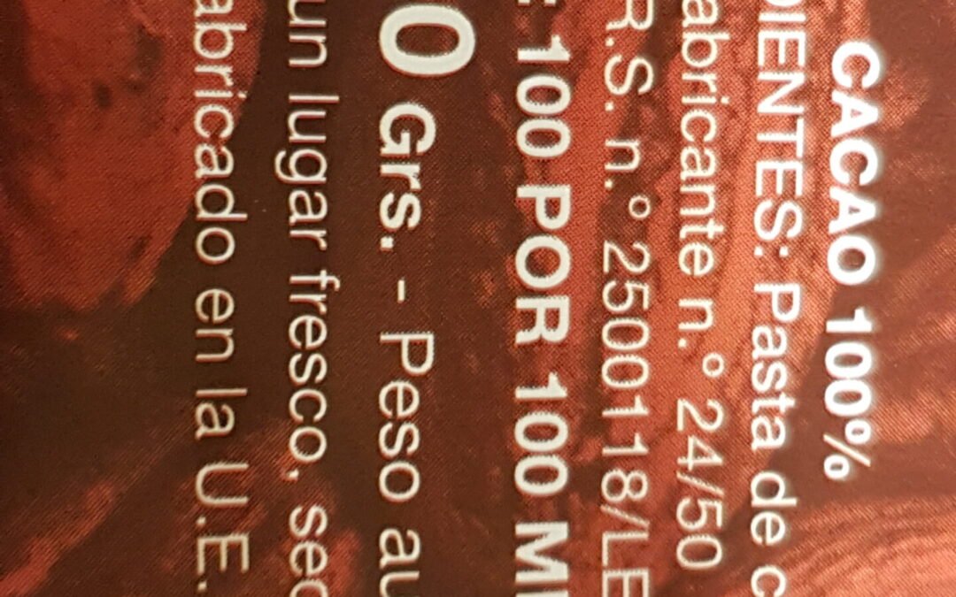 Chocolate 100% puro